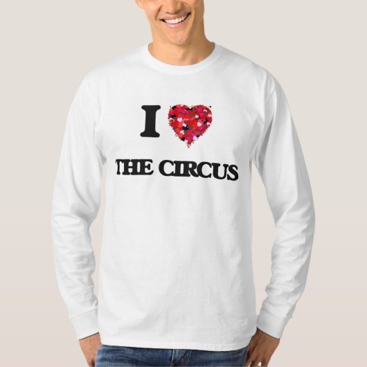 Ik hou van de Circus T-shirt (Voorkant)
