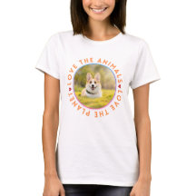 Ik hou van de dieren hou van de planeet corgi
