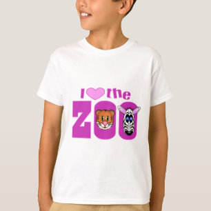 Ik hou van de dierentuin t-shirt