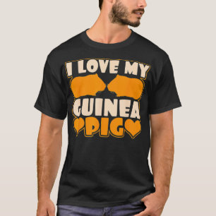 Ik hou van de eigenaar van mijn cavia t-shirt