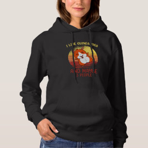 Ik hou van de eigenaars van Guinee Pigs Guinee Hoodie