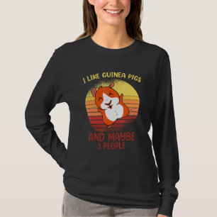 Ik hou van de eigenaars van Guinee Pigs Guinee T-shirt