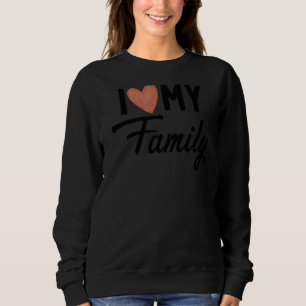 Ik hou van de familie van mijn familie Familie Fam Trui