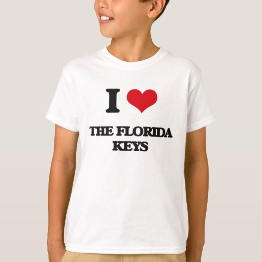 Ik hou van de Florida Keys T-shirt (Voorkant)