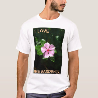 Ik hou van de GARDENER, de mannelijke tuinmannen T-shirt