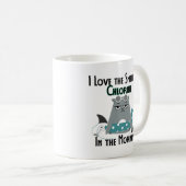 Ik hou van de geur van chloor 02.w koffiemok (Voorkant rechts)