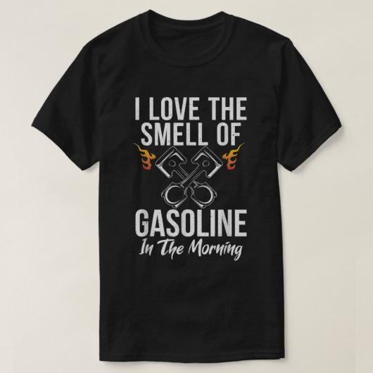 Ik hou van de geur van Gasoline in de Morning Repa T-shirt (Design voorkant)