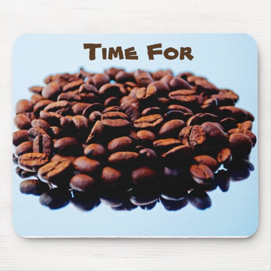 Ik hou van de geur van koffie muismat (Voorkant)