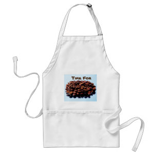 Ik hou van de geur van koffie standaard schort