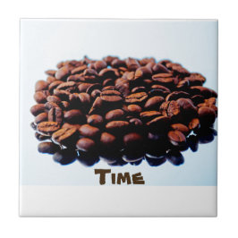 Ik hou van de geur van koffie tegeltje