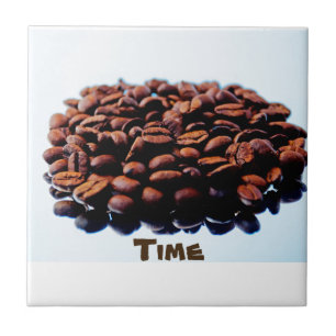Ik hou van de geur van koffie tegeltje