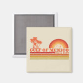 Ik hou van de Golf van Mexico est 1550  Magneet (Voorkant / Achterkant)