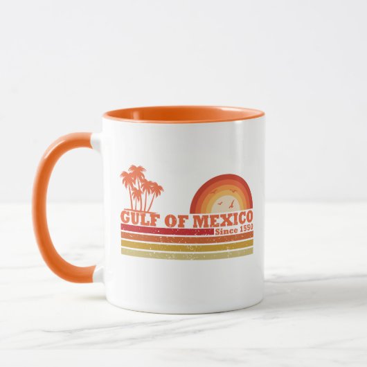 Ik hou van de Golf van Mexico est 1550  Mok (Links)