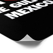 Ik hou van de Golf van Mexico, VS grappige meme Poster (Hoek)