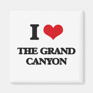 Ik hou van de Grand Canyon Magneet