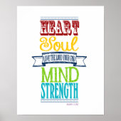 Ik hou van de Heer met al je hart Poster (Voorkant)