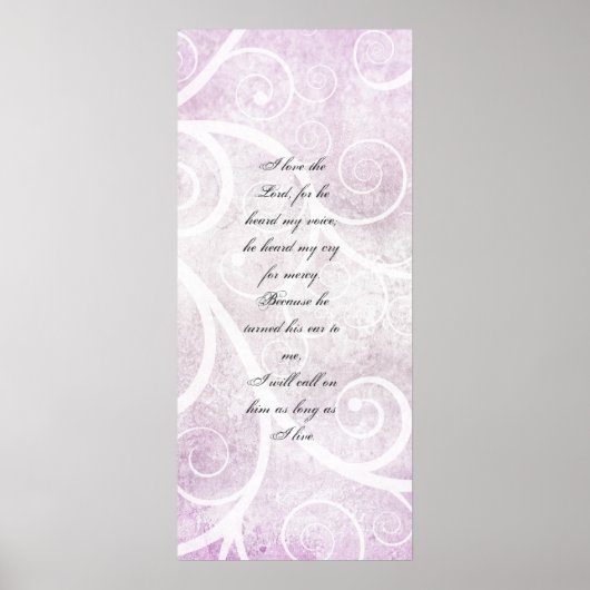 Ik hou van de Heer, poster (Voorkant)