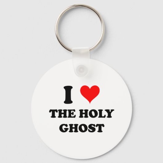 Ik hou van de Heilige Ghost Sleutelhanger (Voorkant)
