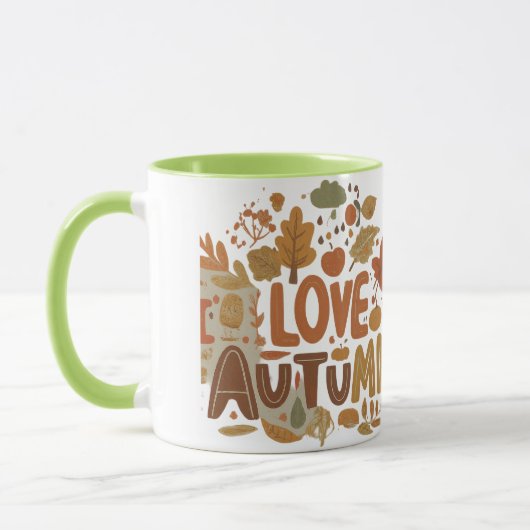 Ik hou van de herfst combo mok (Links)