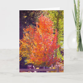 Ik hou van de Herfst Kaart