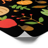 Ik hou van de herfst! poster (Hoek)