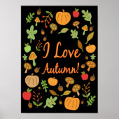 Ik hou van de herfst! poster (Voorkant)