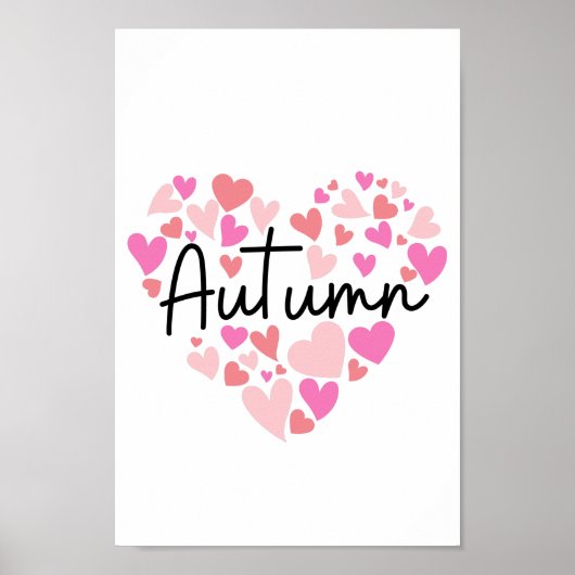 Ik hou van de herfst poster (Voorkant)
