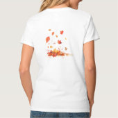 Ik hou van de herfst t-shirt (Achterkant)