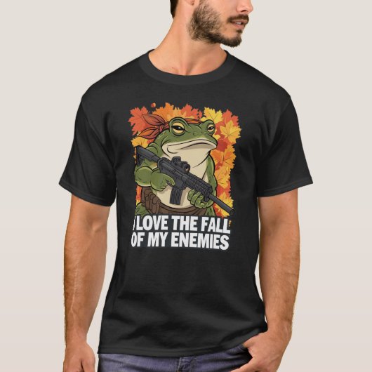 Ik hou van de herfst van mijn vijanden shirt (Voorkant)