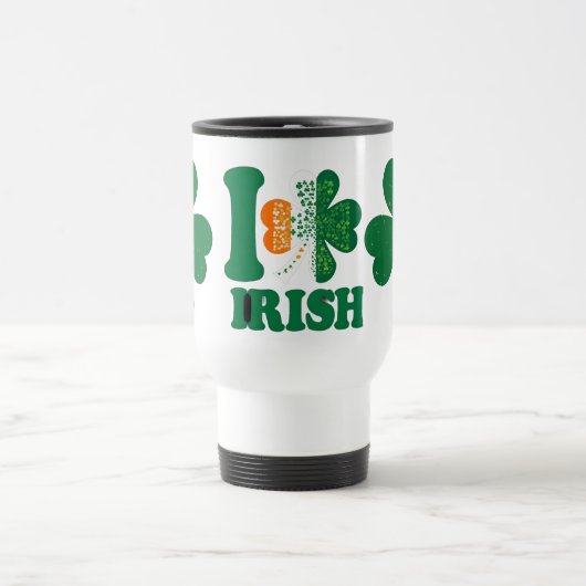 Ik hou van de Ierse Mok | St. Patrick's Day Shamro (Center)