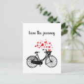 Ik hou van de Inspirerend reis met hart Briefkaart (Staand voorkant)