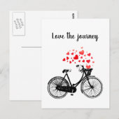 Ik hou van de Inspirerend reis met hart Briefkaart (Voorkant / Achterkant)