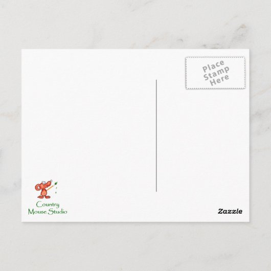 Ik hou van de Inspirerend reis met hart Briefkaart (Achterkant)