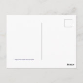 Ik hou van de IRS met hart Briefkaart (Achterkant)