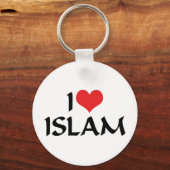 Ik hou van de Islam Sleutelhanger (Voorkant)