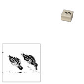 Ik hou van de jacht op beccaccini rubberstempel (Gestempeld)