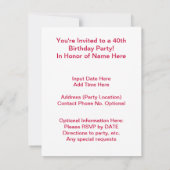 Ik hou van de jaren 70 kaart (Achterkant)