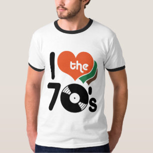 Ik hou van de jaren '70 t-shirt