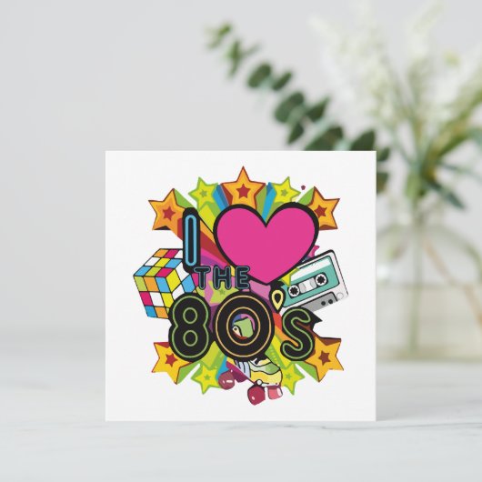 ik hou van de jaren 80 (Staand voorkant)