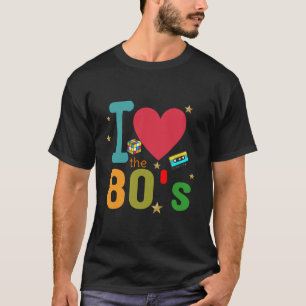 Ik hou van de jaren 80 t-shirt