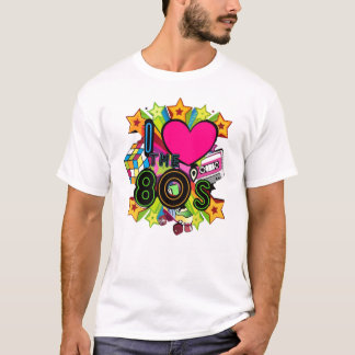 Ik hou van de jaren 80 t-shirt