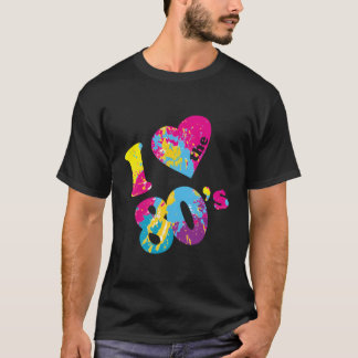 Ik hou van de jaren 80 t-shirt