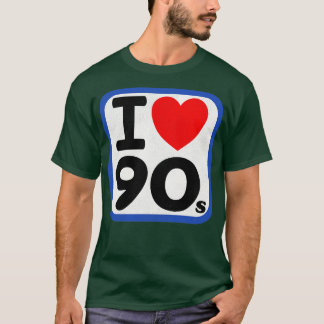 Ik hou van de jaren '90 t-shirt