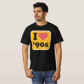 Ik hou van de jaren '90 t-shirt (Voorkant volledig)