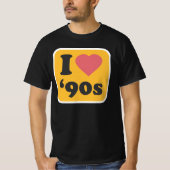 Ik hou van de jaren '90 t-shirt (Voorkant)