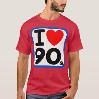 Ik hou van de jaren '90 t-shirt