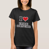 Ik hou van de kake ondersteboven t-shirt (Voorkant)