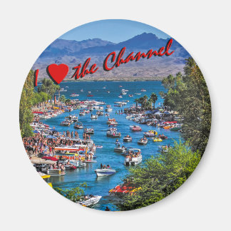 Ik hou van de kanaalmagneet magneet