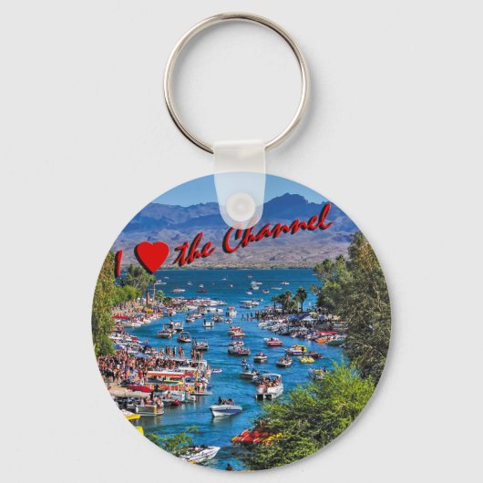 Ik hou van de KanaalSleutelhanger Sleutelhanger (Voorkant)