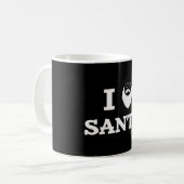 Ik hou van de kerstman koffiemok (Voorkant links)